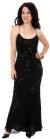 Two piece Full Length Beaded Formal Dress without Jacket
